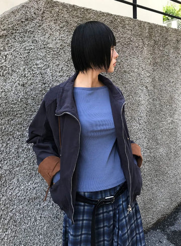 HIGH-NECK STRING JUMPER